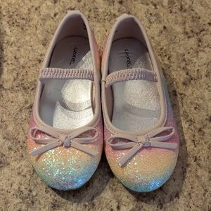 George Sparkly Rainbow Flats